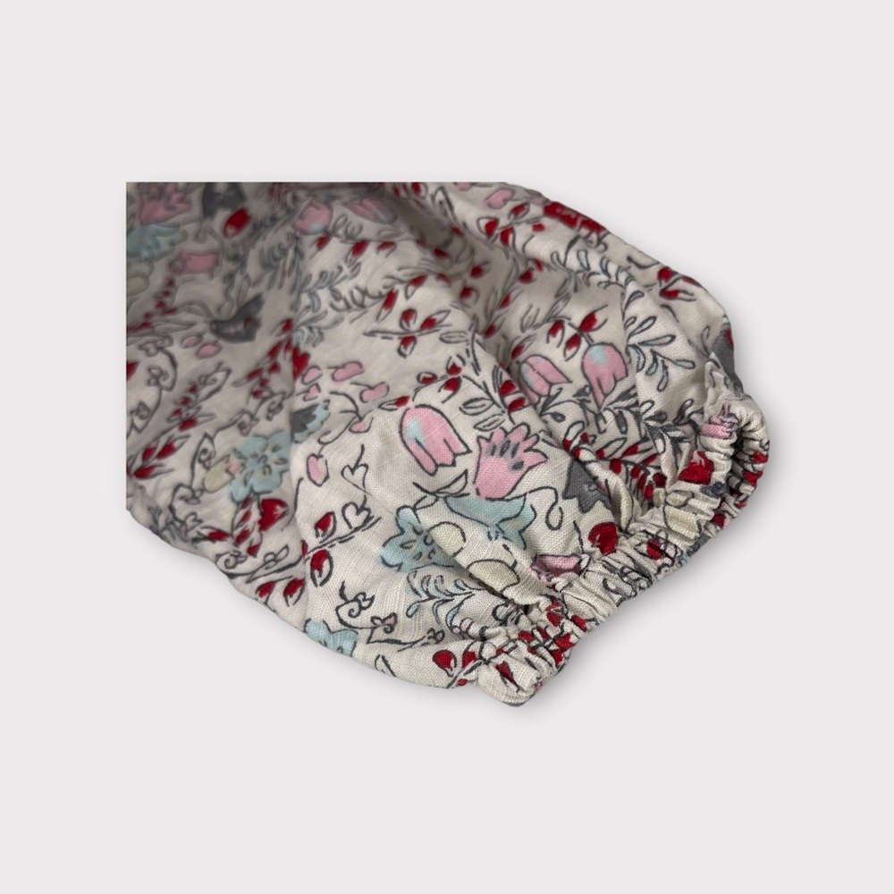Next Floral Bow Pocket Modal Blend Dress - Picture 5 of 7